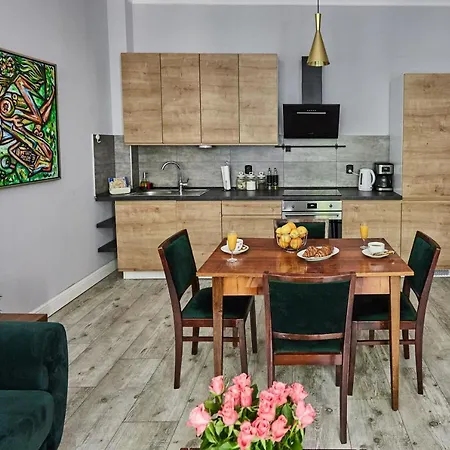 Zielony Apartament DE LUX dla 4 osób Chorzów Katowice Exterior foto