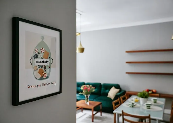 Zielony Apartament De Lux Dla 4 Osob Chorzow Katowice